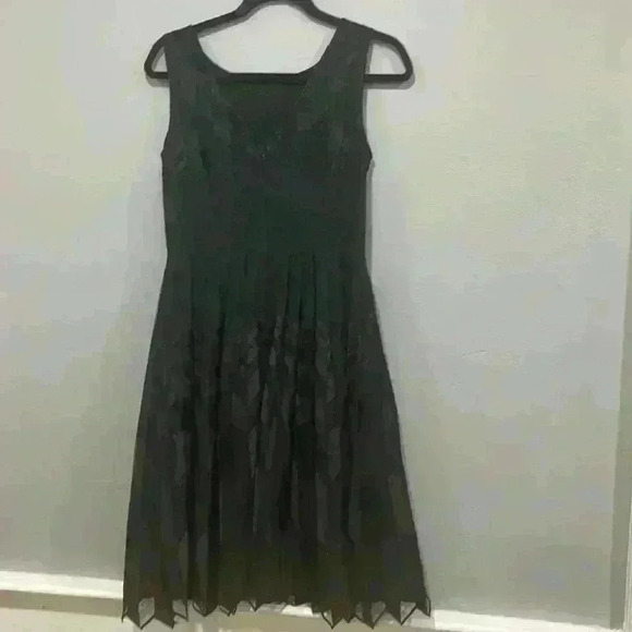 Cynthia Steffens Black Sleeveless Dress Size 4 - Picture 4 of 4